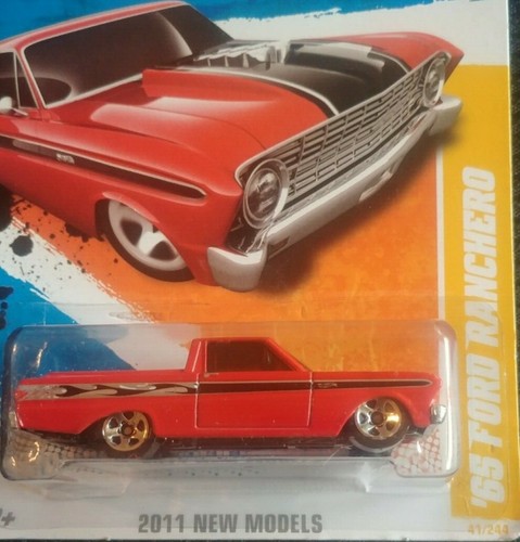 Hot Wheels 2011 New Models Diecast '65 Ford Ranchero 41/50 41/244 2010 NIB Truck - Picture 2 of 4