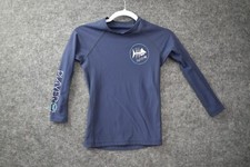 Playero Rash Guard Top Boys Swimwear Top 6 Blue Stretch UPF 50+ Children