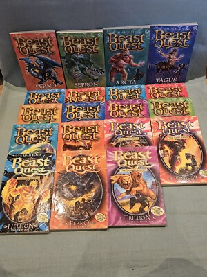 Orchard Books Set Of 19 Varied Beast Quest Kids Paperback Books Bundle GC