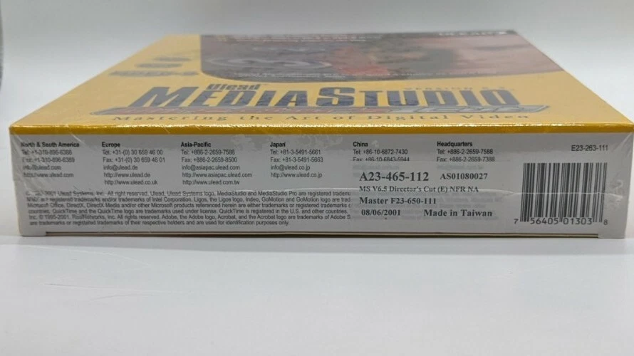 Ulead MediaStudio: Director's Cut 6.5 PC CD video audio editing authoring tools! - Image 3 of 4