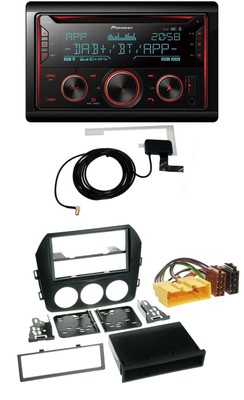 Pioneer 2DIN MP3 DAB USB CD Bluetooth Car Stereo for Mazda MX 5 (NC, 2008 onwards)