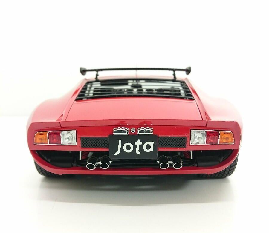 Kyosho 1/12 Lamborghini Jota SVR Red Color 08623R Diecast