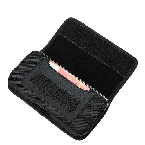 Kabura na telefon Klips do paska Uchwyt Nylon Pokrowiec Uniwersalny do iPhone Samsung 6,5" - Zdjęcie 3 z 13