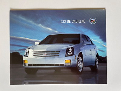 Cadillac CTS 2007 dealer brochure in french Canada old auto catalog advert