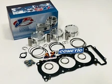 Yamaha YXZ1000R 80mm 9.5:1 Turbo Low Comp JE Pistons Kit & Cometic YXZ 1000R