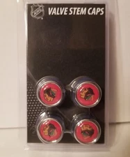 NHL Chicago Blackhawks Tire Valve Stem Caps