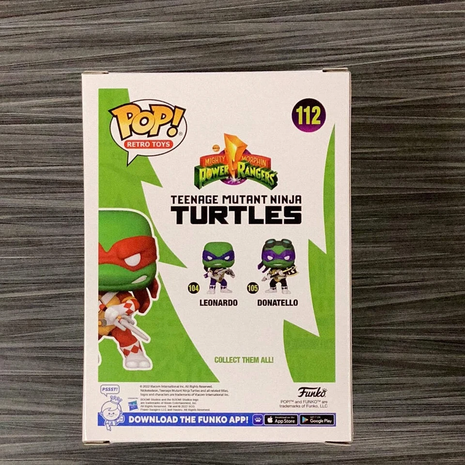 Funko POP! Juguetes Retro: Teenage Mutant Ninja Turtles - Raphael (2022 NYCC)(Daño Foto 4 de 4