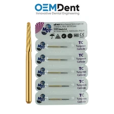 MDT Trimming & Finishing 12 Blades FG Carbide Burs Trim, Contour Restorations