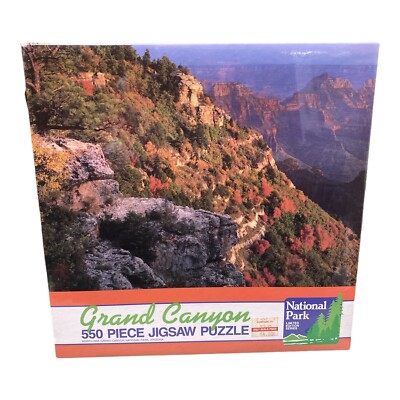 Vintage 1987 Grand Canyon National Park Arizona 550 Piece Jigsaw Puzzle NEW