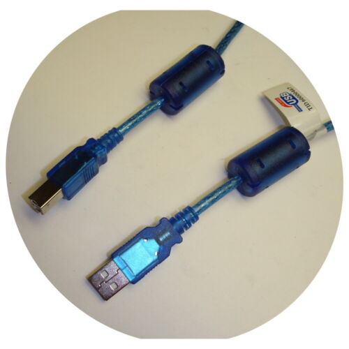 20ft USB 2.0 A Male to B Male Cable with Ferrite/Ferrites & Double Shielded!!!!! - Picture 1 of 1