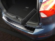 Ladekantenschutz Edelstahl schwarz graphit für Ford Focus IV Turnier ab 04.2018-