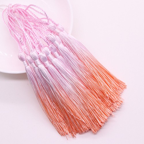 8X Gradient Fringe Tassel Sewing Accessory Hanging Crafts Trim Pendant Bookmark - Picture 13 of 26
