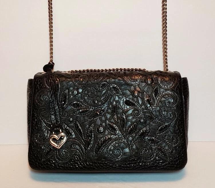 BRIGHTON MASTERPIECE COLLECTION CATCH THE MOON LUNA CROSSBODY SHOULDERBAG R$375