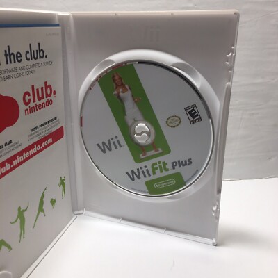 Wii Fit Plus Nintendo Activities and Custom Routines. requires Wii