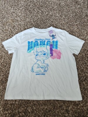 Primark x Disney Stitch Hawaii Tee Size XL NWT!