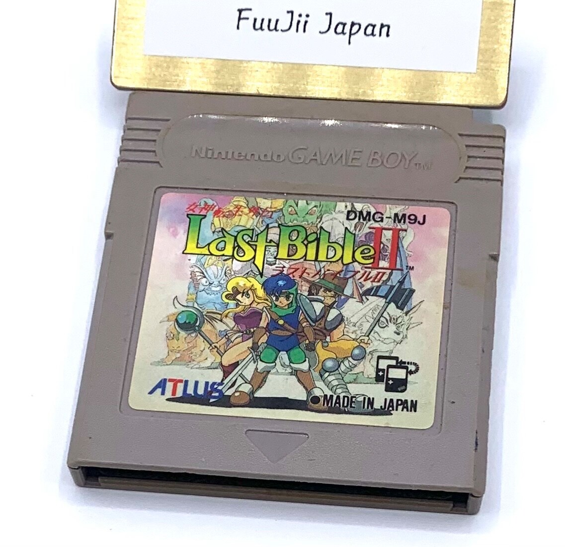 LAST BIBLE II 2 Gameboy Megami Tensei Gaiden Nintendo Game boy GB Japan Cleaned
