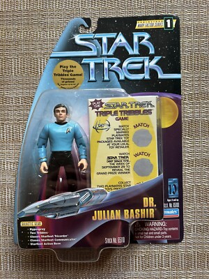 Star Trek (Dr. Julian Bashir) Warp Factor Series 1 Action Figure 1997 Playmates