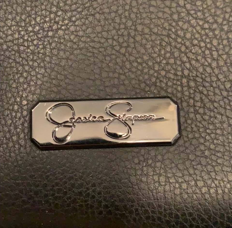 Bolso Mochila Mujer Jessica Simpson Negro Piel Sintética Nuevo con Etiquetas Foto 3 de 4