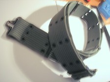 Cinturone grigio/verde per tuta O.P. marcato Polizia Tg 2^