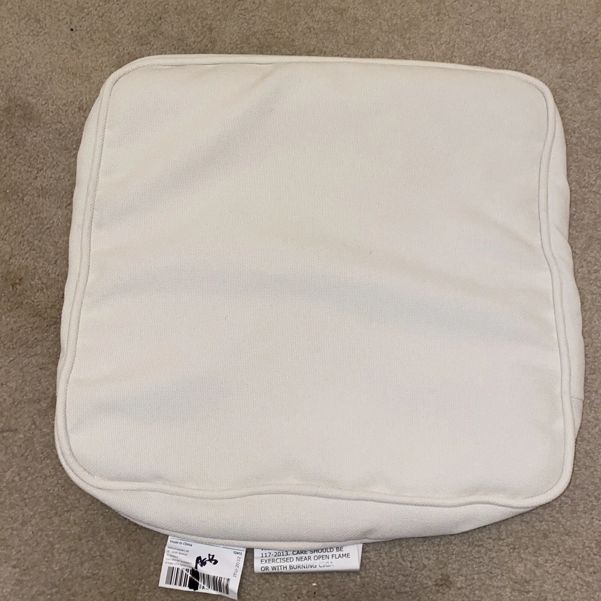 IKEA Jarpon Cover for seat pad outdoor anthracite 17 3 8x17 3 8
