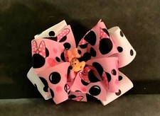 Stacked Pinwheel Hair Bow