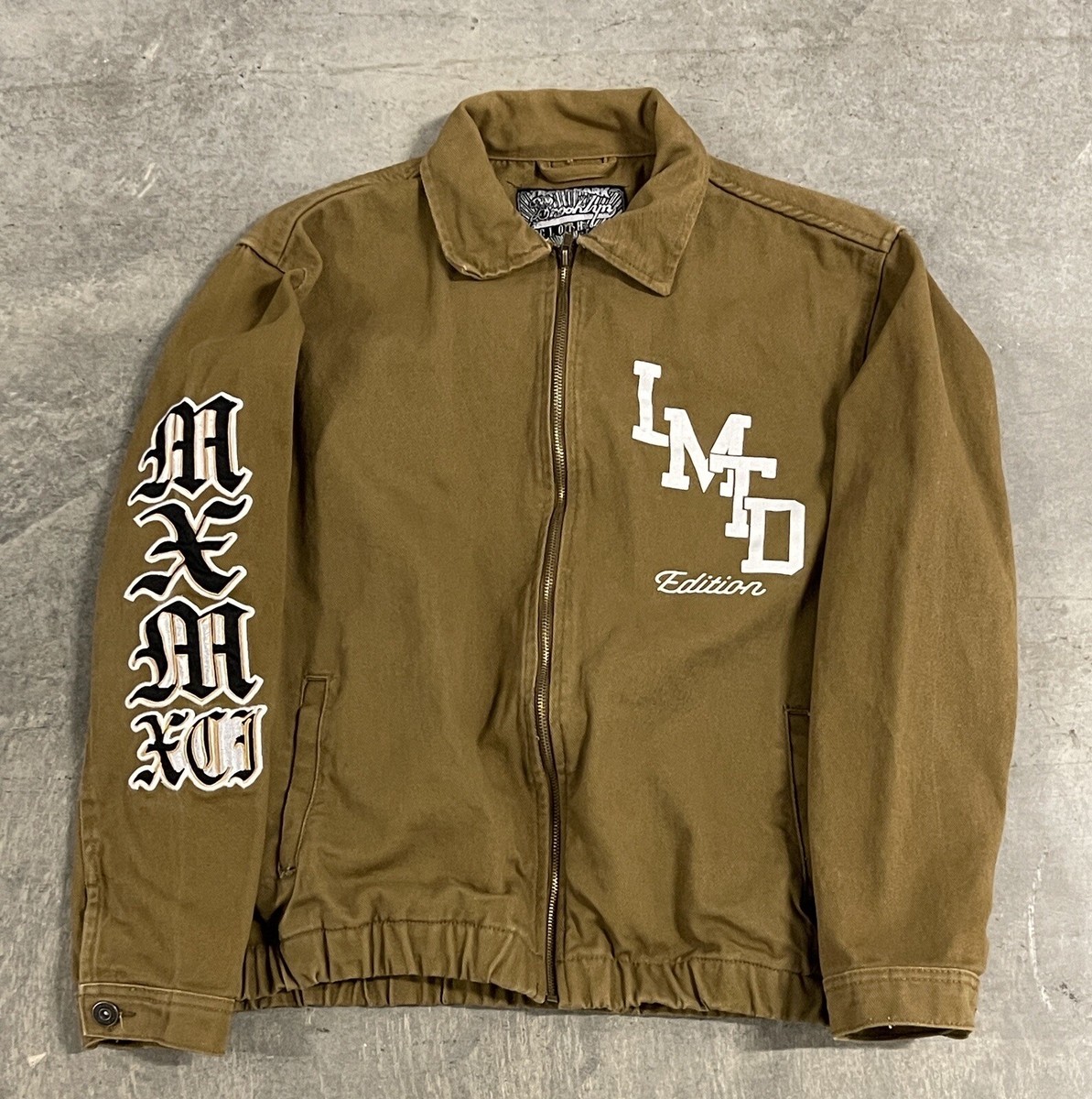 Men's Brooklyn Cloth Mfg. Co BKLYN Full Zip Workwear Jacket Adult