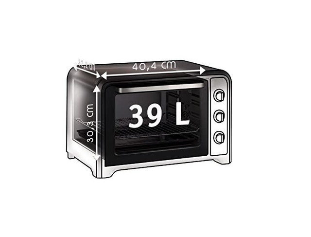 Moulinex OX485810 Optimo 20kW, 39L Forno Elettrico Ventilato - Nero |  Acquisti Online su eBay