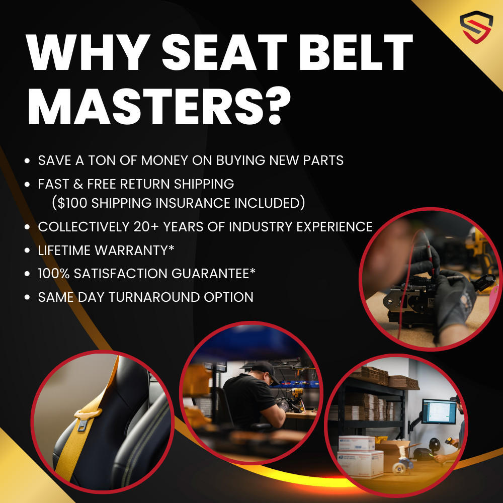 Front Seat Belt Mercedes-Benz GLE550 Repair Service Mail-in 24hrs