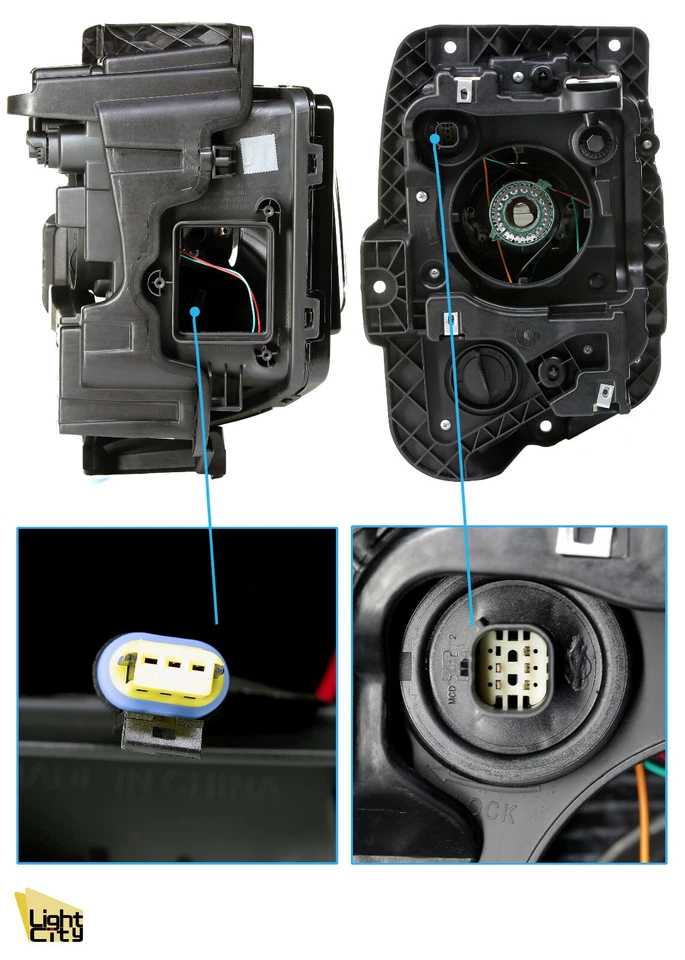 [Kit HID sin HID] Para Chevy Blazer 2019-2022 Faro Lateral del Conductor Faro LH Foto 4 de 4