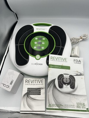 Revitive IX Circulation Booster IsoRocker RIX w/Power Adapter TESTED- No Remote