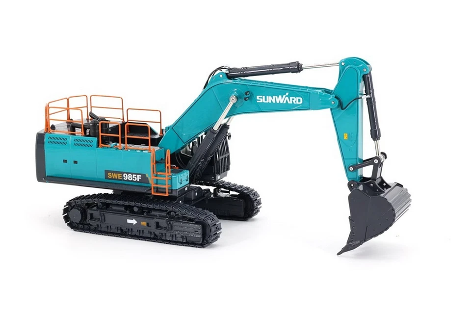 1/35 Scale SUNWARD SWE985F Mining Excavator Diecast Model Toy Gift NIB - Image 3 of 4