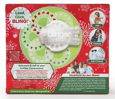 Blinger Gem Stamper – Jolly Collection with 75 Gems