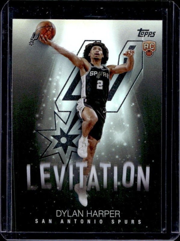 2025-26 Topps Dylan Harper Levitation RC Rookie #L-17 Spurs