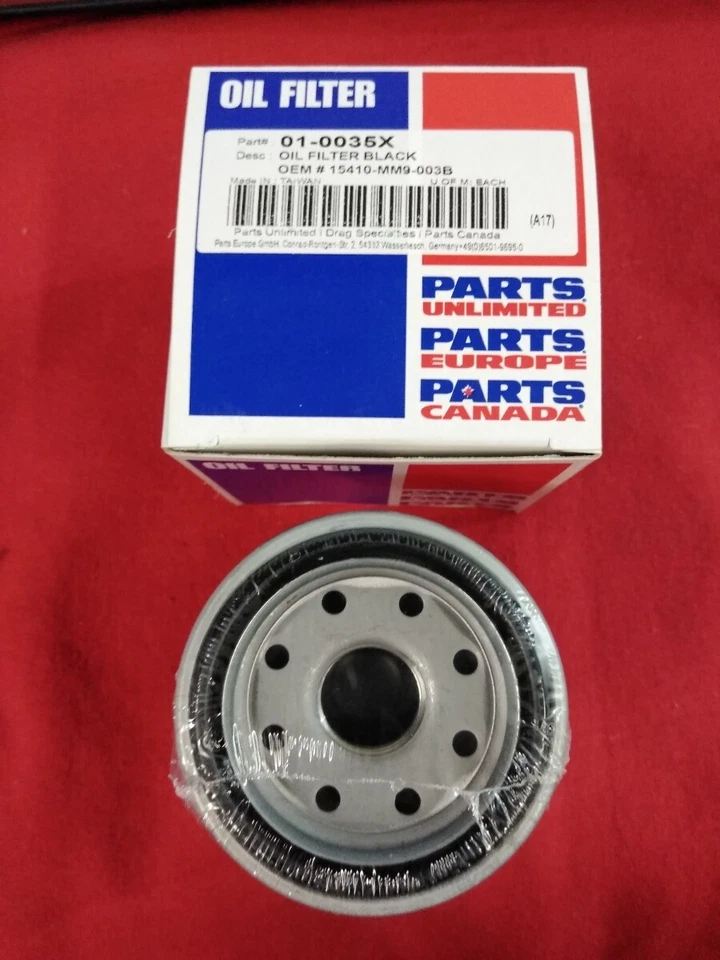 PIEZAS NUEVAS FILTRO ACEITE ILIMITADO 01-0035X Foto 2 de 2