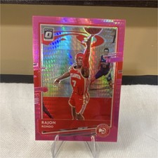 Panini 2020-21 Donruss Optic Pink Rajon Rondo #107 Atlanta Hawks Card