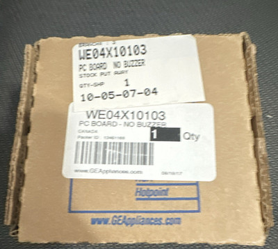 GE Dryer PC Board WE04X10103 Fits GE/Hotpoint No Buzzer 1 Qty