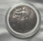 2000 U.S. Mint 1 oz Silver American Eagle $1 Coin -Uncirculated  with patina.