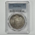 1879-S Morgan Silver Dollar $1 PCGS MS63 SF Mint Coin