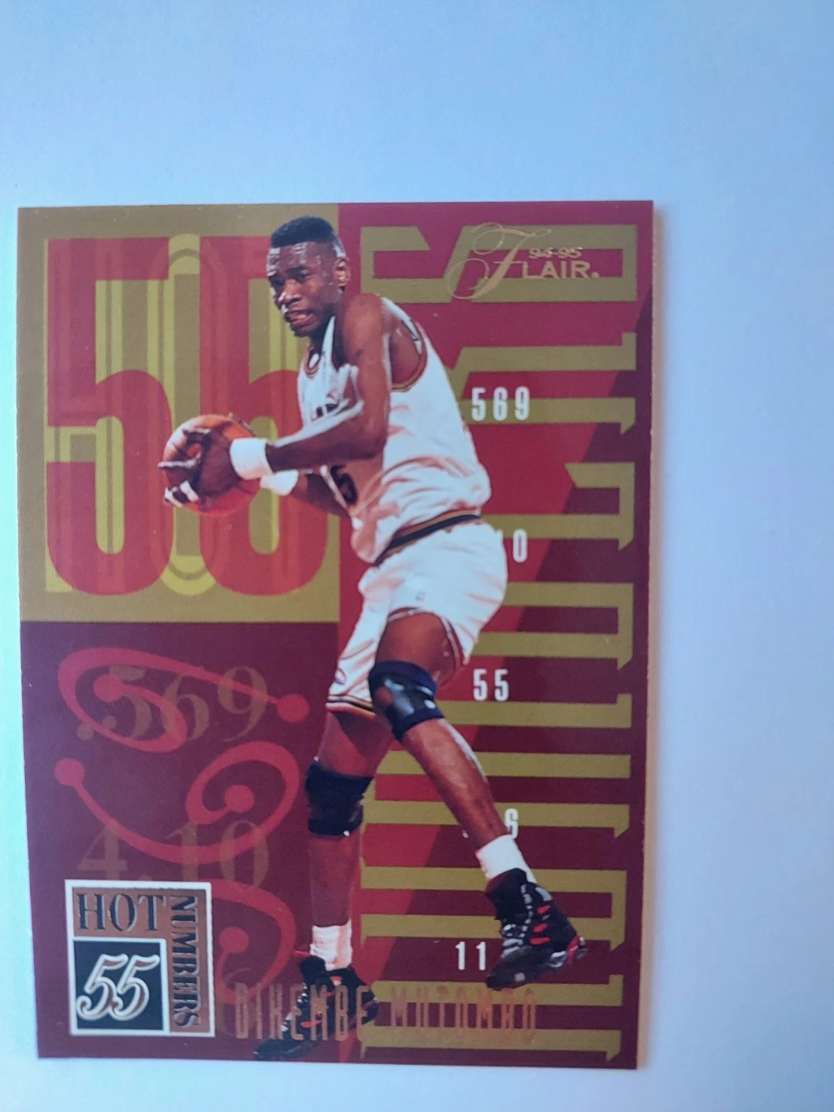 1994 Flair Basketball Dikembe Mutombo #10