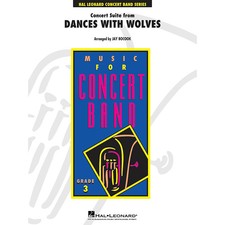Dances with Wolves, Concert Suite From - Young Concert Band Level 3 Jay Bocook