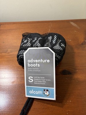Alcott Explorer Adventure Dog Boots Adjustable Strap Pet Shoes Size Small