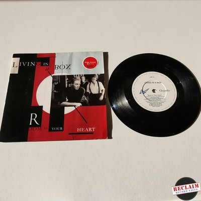living in a box - room in your heart 7'' vinyl record VG