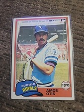 1981 Topps - Amos Otis #585. Royals 