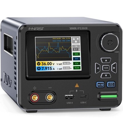 FNIRSI IPS3608 DC Power Supply Variable, 36V 8A Bench Power Supply with 10mV...
