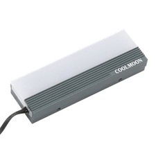 Hard Disk Heat Sink Dual Interface Cool 5V 3 Pin M.2 SSD Heatsink Cooler