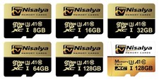 NISALYA PREMIUM MICRO SD XC SPEICHERKARTE 8 16 32 64 128 GB CLASS10 U3 A1 Drohne