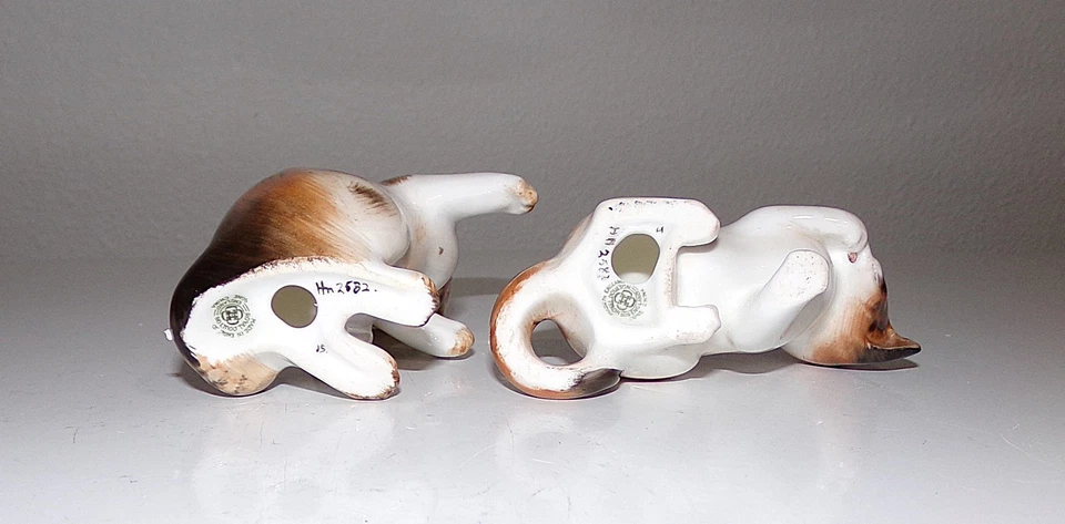 Vintage Royal Doulton Calico Kittens HN2582 Hugger & HN2583 Cat Licking Paw - Image 4 of 4