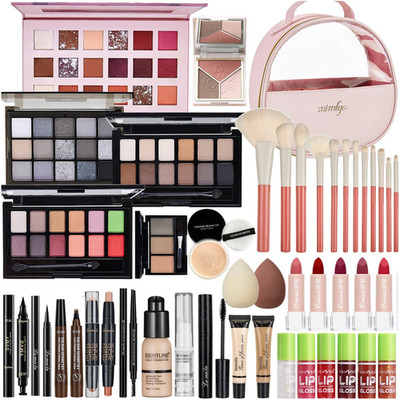 All in One Makeup Kit, Travel Makeup Kit, Makeup Gift Set, Makeup Kit for Women