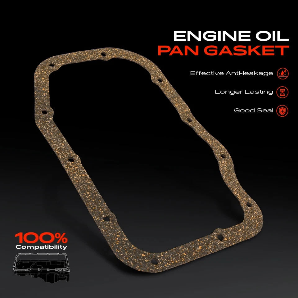 Комплект прокладок поддона масла пробкового двигателя для седана Mitsubishi Diamante 1997-2004 V6 3,5 л - Изображение 3 из 4