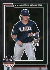 2022 Panini Stars & Stripes USA Baseball Ethan Long #18